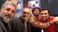 رفیق های قدیمی آقای بازیگر + عکس