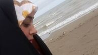 خانم بازیگر پرماجرای سینما و تلویزیون لب دریا + عکس