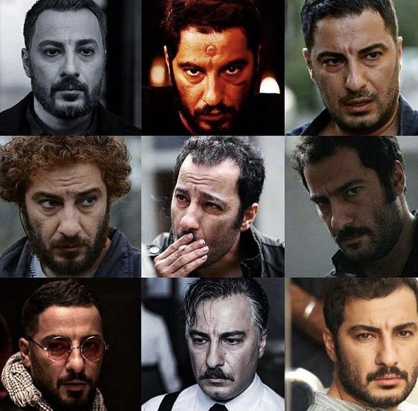 گریم های متفاوت نوید محمدزاده در یک قاب + عکس