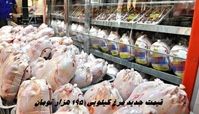 قیمت جدید مرغ کیلویی ۱۹۵ هزار تومان