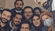 حامد بهداد و عوامل سریال می خواهم زنده بمانم + عکس