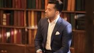 رضا بهرام‌ در یک‌کتابخانه + عکس