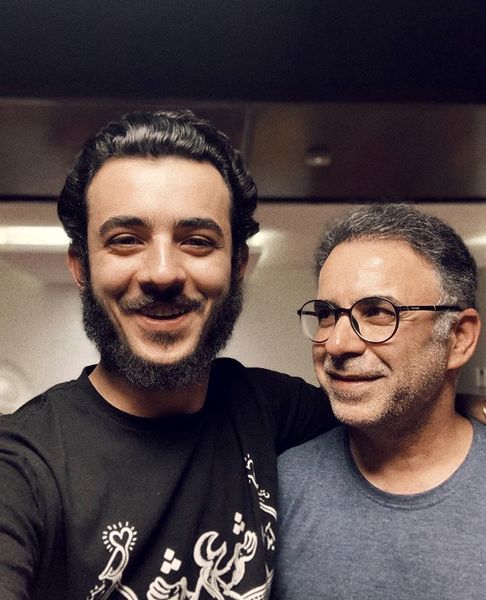 شباهت علی شادمان و پدرش + عکس