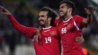 دیدار تیم‌های فوتبال پرسپولیس و لخویا