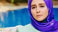 خانم بازیگر در زیارت امام‌زاده صالح
