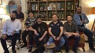 مهران احمدی در جمع سگ بندی ها + عکس