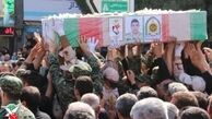 پیکر مطهر شهید مرزبانی «جلال بهبودی» در مشهد تشییع شد.