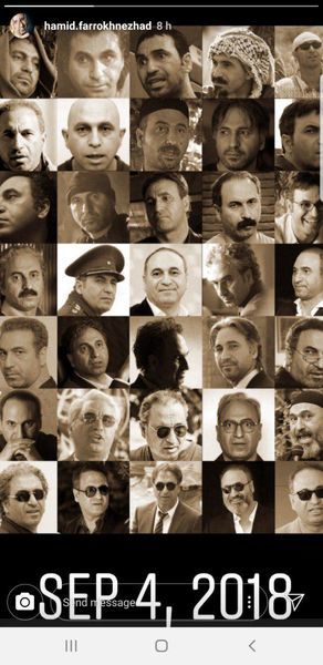 تمام گریم های حمید فرخ نژاد + عکس