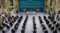 سران قوا و جمعی از کارگزاران نظام با رهبر معظم انقلاب دیدار کردند