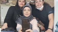 رزیتا غفاری در حال گریم کار جدیدش + عکس