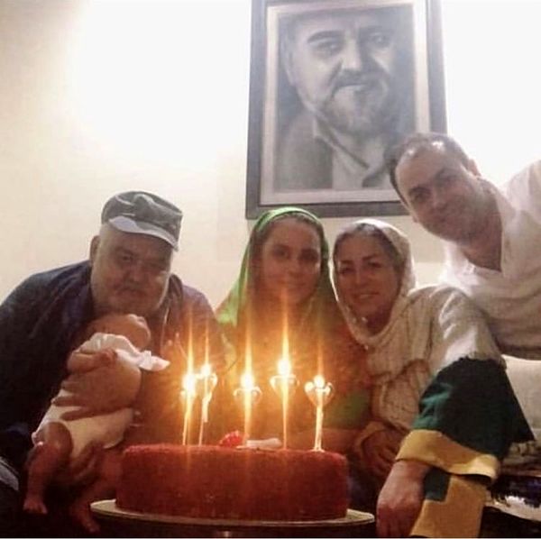 اکبر عبدی نوه دار شد + عکس