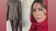 عکس رو به دیواری فریبا نادری 