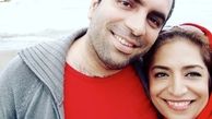 ساناز سماواتی و همسرش + عکس