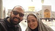 عکسی که علی جان نرگس محمدی از او گرفت