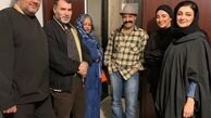 مسعود ده نمکی در تئاتر بهاره افشاری+عکس