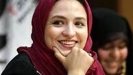«گلاره عباسی» با چهره‌ای خندان