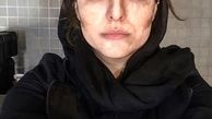 صورت پر رنگ و لعاب دنیا مدنی + عکس