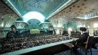«زیلوی ساده آبی‌رنگ حسینیه امام خمینی» دوباره به مرقد آمد 