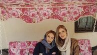 شقایق دهقان و خواهرش + عکس