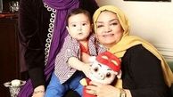 سپیده خداوردی در کنار پسر و مادرش + عکس