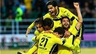 پیروزی سپاهان مقابل پرسپولیس در نیمه نخست