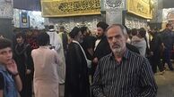 آقای خبرنگار در حرم حضرت زینب(س)+عکس