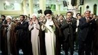 نماز جماعت به امامت مقام معظم رهبری