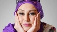 «بهنوش بختیاری» با چشمان مصدومش در کنار پدرش
