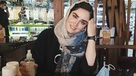هانیه غلامی در یک رستوران + عکس