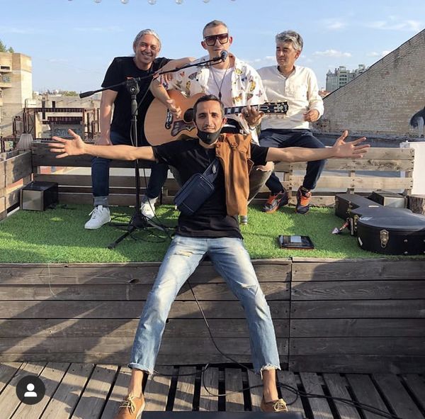 مازیار فلاحی و دوستانش + عکس