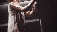 صحنه عاشقانه زوج بازیگر  در تئاتر+عکس
