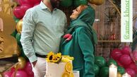 نگاه عاشقانه خانم بازیگر به همسرش + عکس