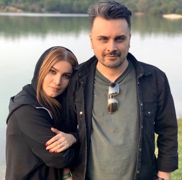 اولین عکس متین ستوده و همسرش در ماه عسل 