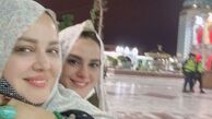 بهاره رهنما و دوستش در امامزاده صالح + عکس