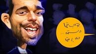 کاتور: طارمی و رنگ مورد علاقه سحر قریشی
