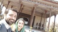 امین زندگانی و الیکا عبدالرزاقی در سفر + عکس