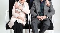 متین ستوده و پدر و مادر باکلاسش+عکس