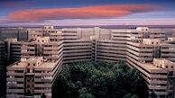 یک عکس هوایی زیبا از شهرک اکباتان تهران 