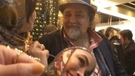 محمدرضا شریفی نیا در کنار دخترانش و همسر سابقش در یک جشن! عکس