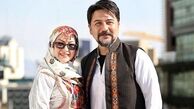 امیرحسین صدیق و همسرش با لباس محلی + عکس