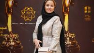 مانتو شیک و مزونی بازیگر بوی باران+عکس