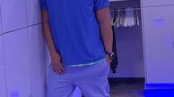 تیپ اسپرت گلزار در باشگاه + عکس