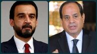 گفتگوی تلفنی رئیس پارلمان عراق با سیسی