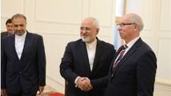 دیدار رئیس گروه روابط با ایران پارلمان اروپا با ظریف