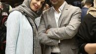 الیکا عبدالرزاقی و همسرش در یک‌ مراسم + عکس
