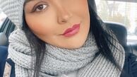 شال و کلاه کردن مریم معصومی + عکس