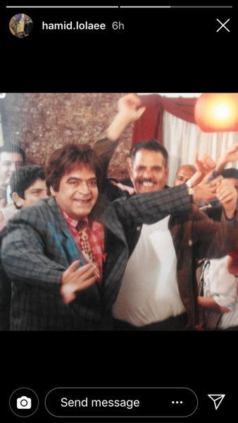 کار عجیب حمید لولایی در یک فیلم + عکس