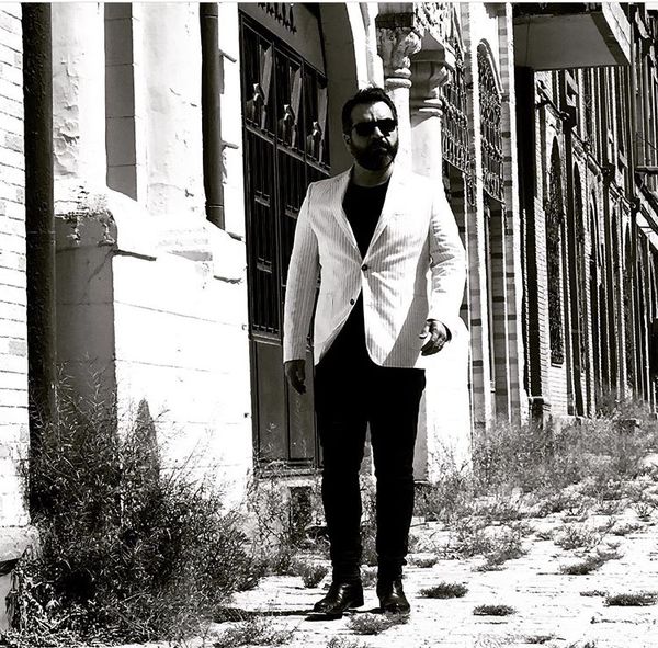 تیپ شیک شهرام قائدی + عکس