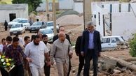 قالیباف برای سومین بار در مناطق زلزله زده حضور یافت +عکس