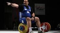 قهرمان جهان مهمان ویژه بازی استقلال - نساجی